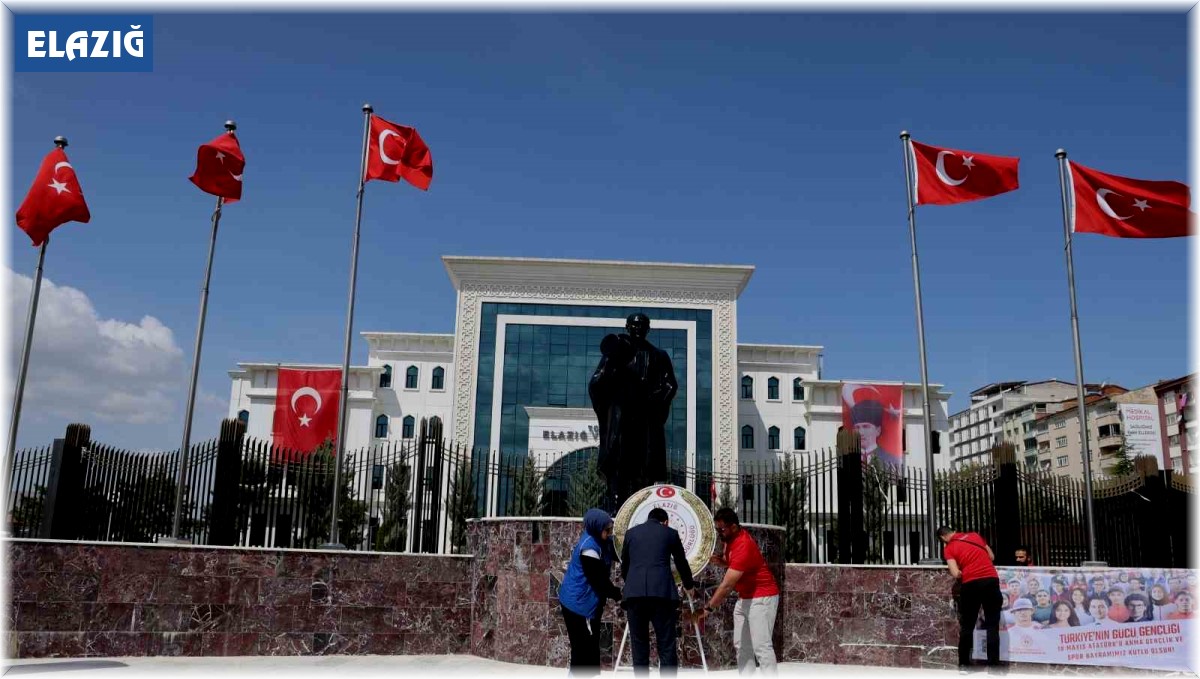 Elazığ'da 19 Mayıs Atatürk'ü Anma, Gençlik ve Spor Bayramı etkinlikleri