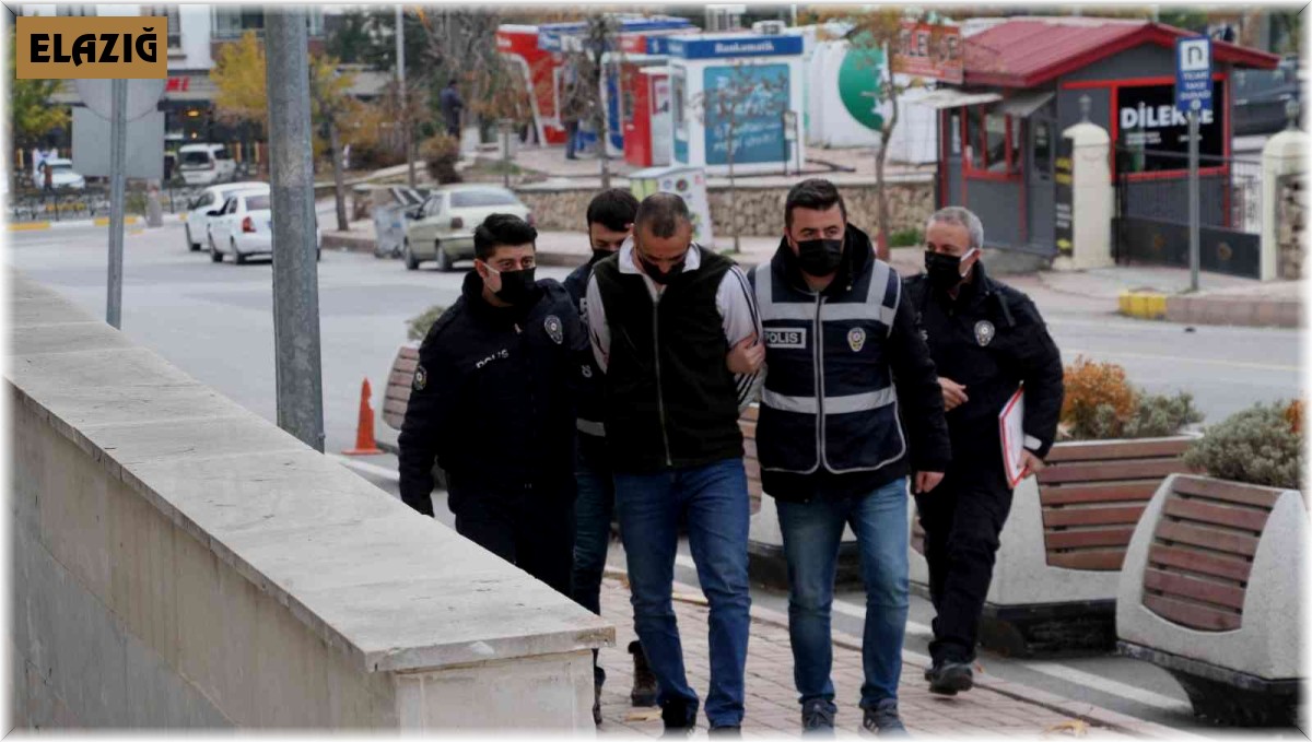 Elazığ'da 19 suç kaydı bulunan şüpheli yakalandı