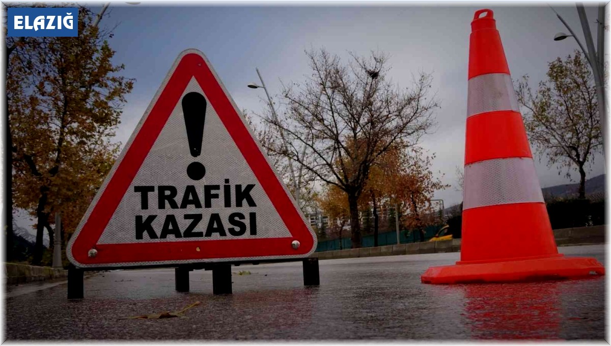 Elazığ'da 2 farklı trafik kazası: 2 yaralı