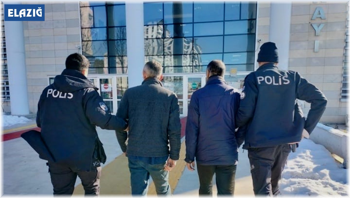Elazığ'da 2 hırsız yakalandı
