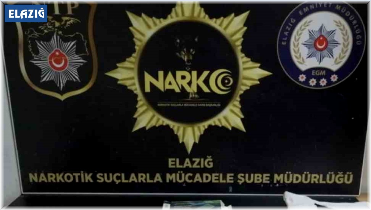 Elazığ'da 2 uyuşturucu taciri tutuklandı