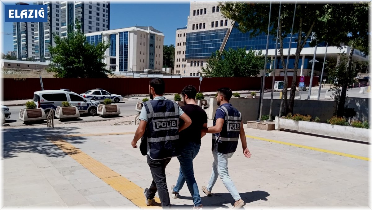 Elazığ'da 22 yıl kesinleşmiş hapis cezası bulunan zanlı yakalandı