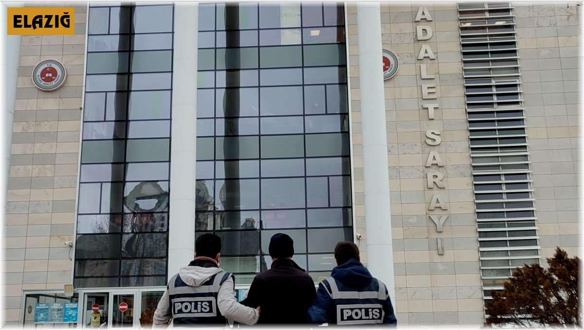 Elazığ'da 28 ayrı suç kaydı olan şüpheli kombi çaldıktan sonra yakalandı