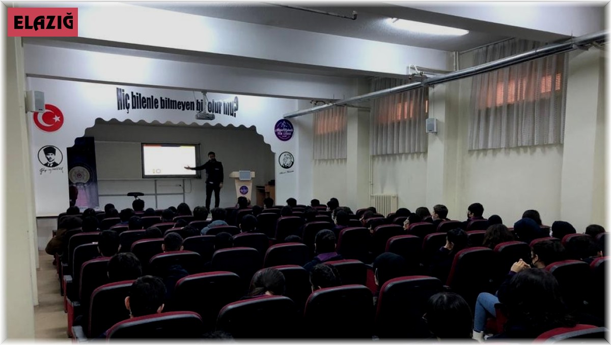 Elazığ'da 290 öğrenciye SİBERAY farkındalık eğitimi verildi