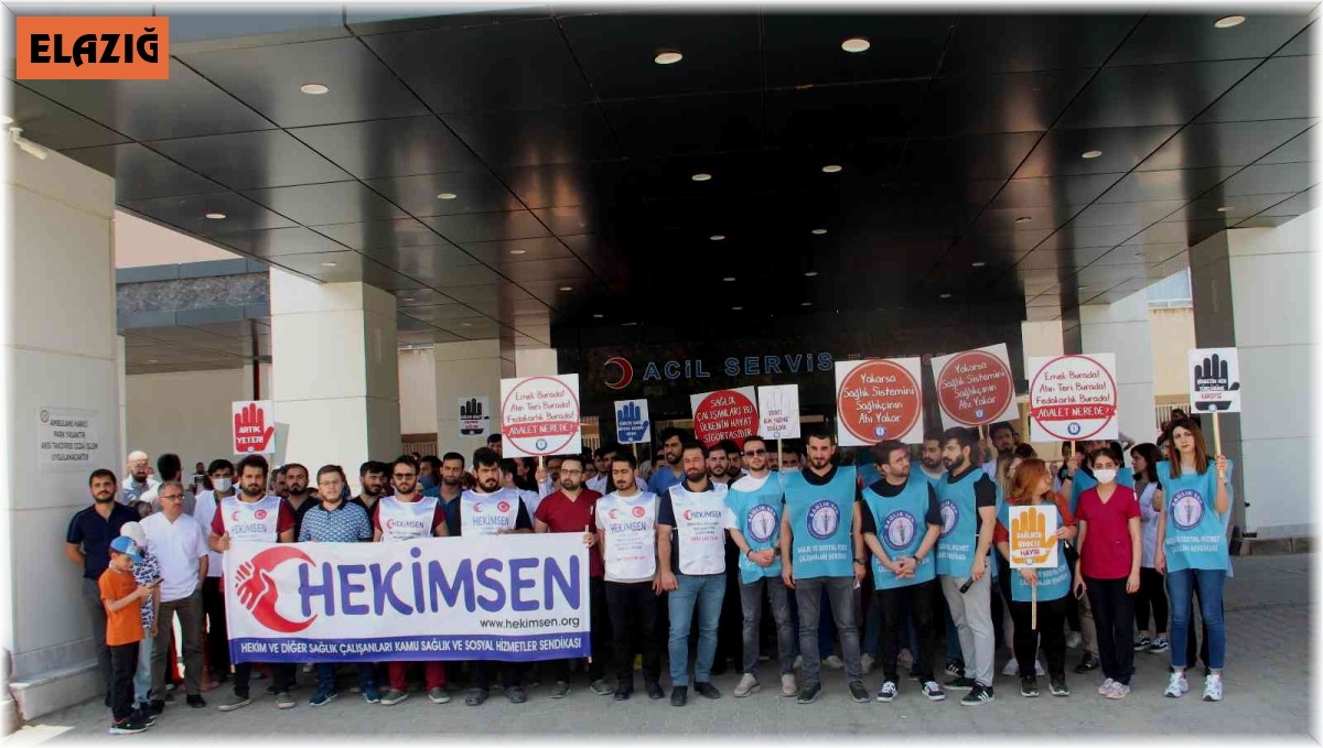 Elazığ'da 3 doktor darp edildi, meslektaşları olayı kınadı