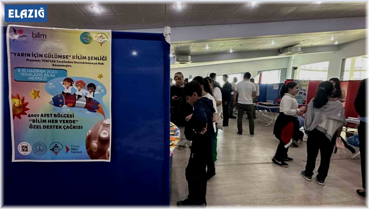 Elazığ'da 3 gün sürecek Bilim Şenliği'nin startı verildi