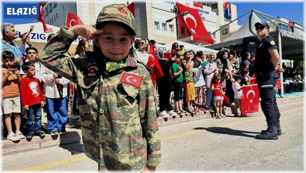 Elazığ'da 30 Ağustos Zafer Bayramı coşkusu