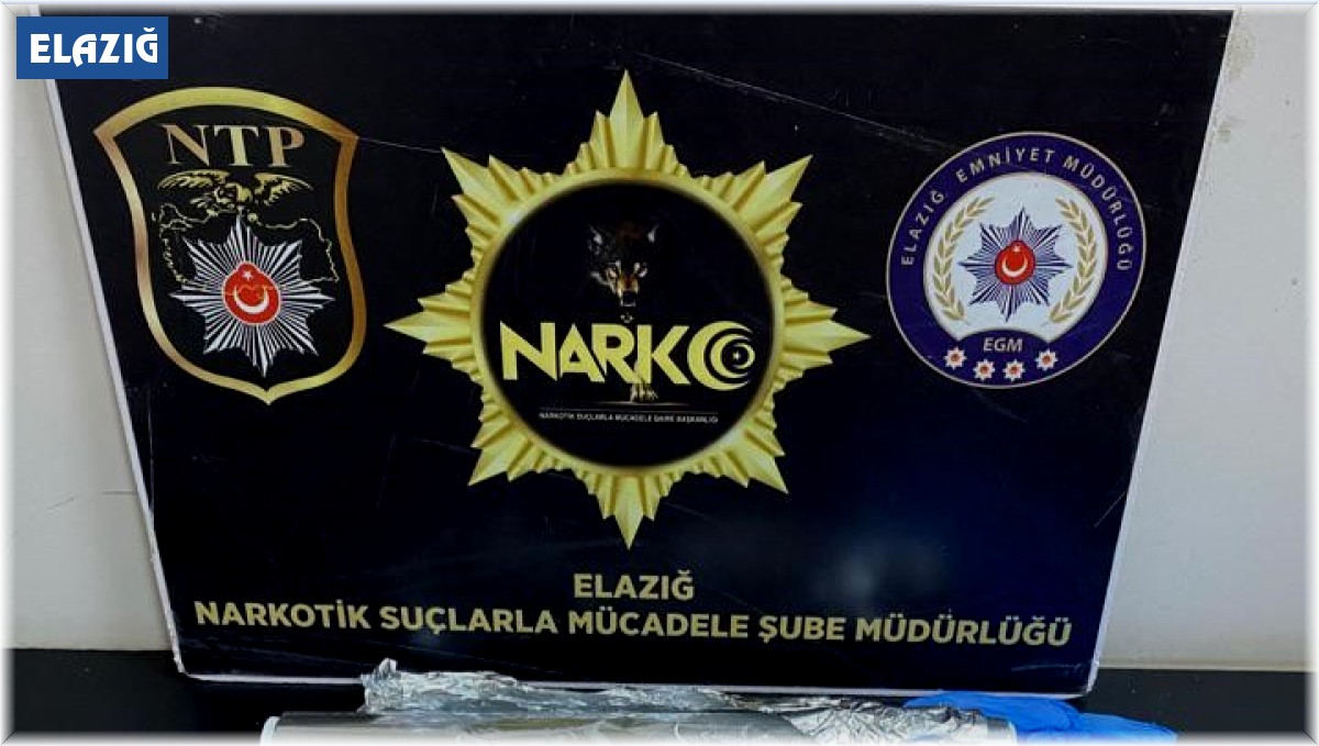 Elazığ'da 38 suç kaydı bulunan şüpheli tutuklandı