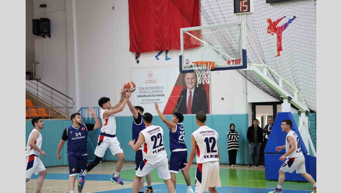 Elazığ'da 4 branşta müsabakalar sona erdi