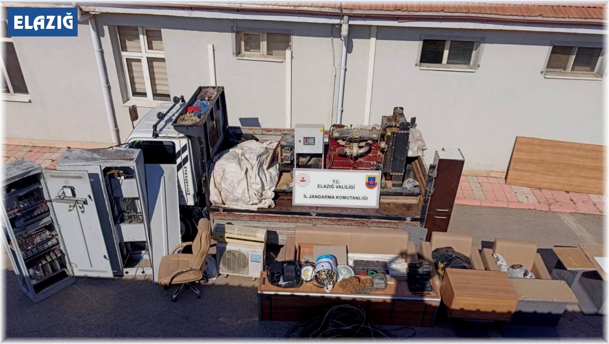 Elazığ'da 4 hırsızlık zanlısı yakalandı