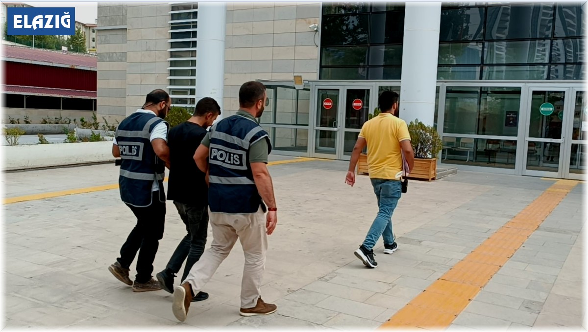 Elazığ'da 5 ayrı yerden hırsızlık yapan şüpheli yakalandı