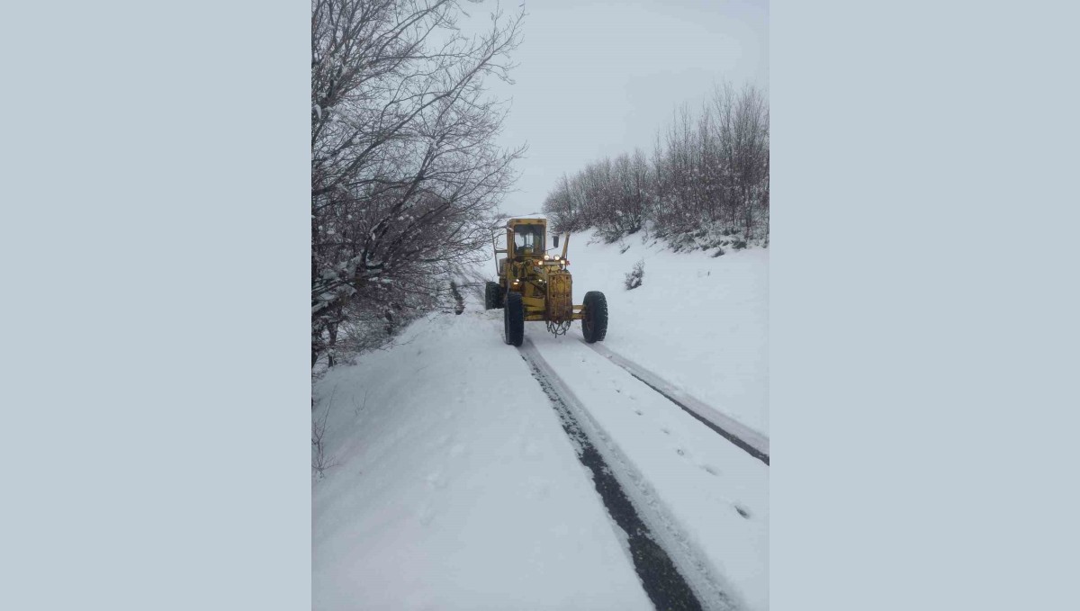 Elazığ'da 54 köy yolu ulaşıma kapandı