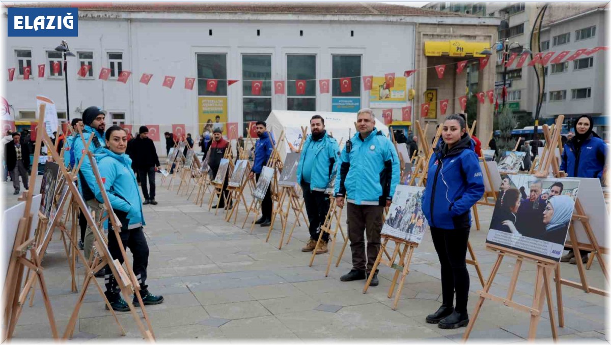 Elazığ'da 6 Şubat depremleri konulu fotoğraf sergisi
