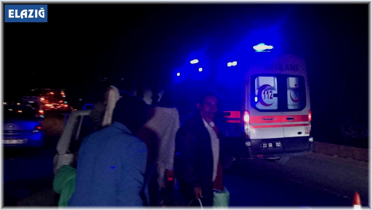 Elazığ'da 7 araç birbirine girdi: 6 yaralı