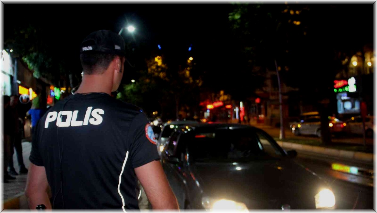 Elazığ'da 704 şahıs ve 342 araç sorgulandı