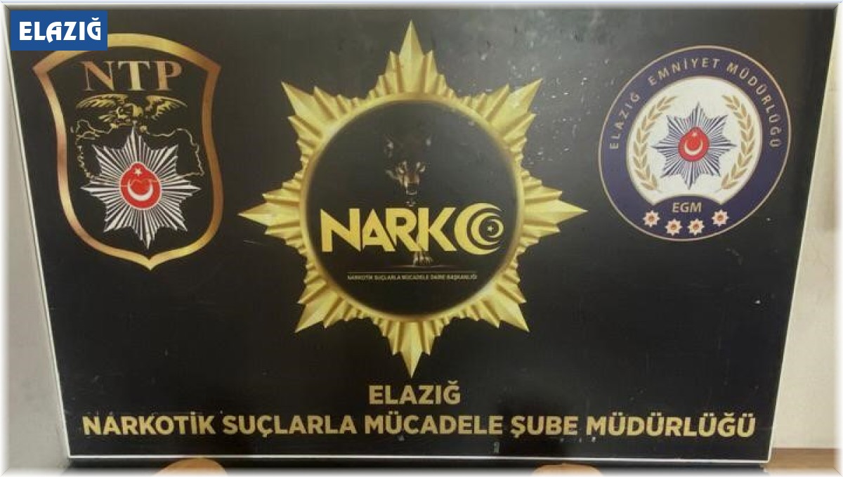Elazığ'da 8 uyuşturucu taciri yakalandı