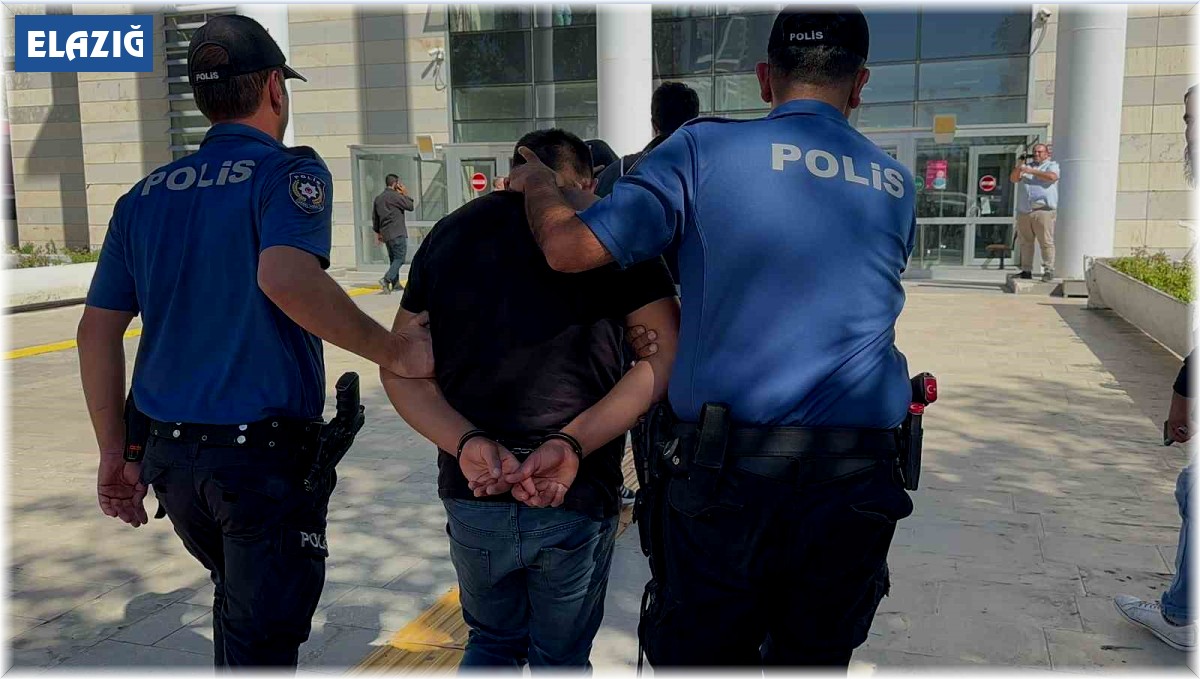 Elazığ'da 9 şüpheli adliyeye sevk edildi
