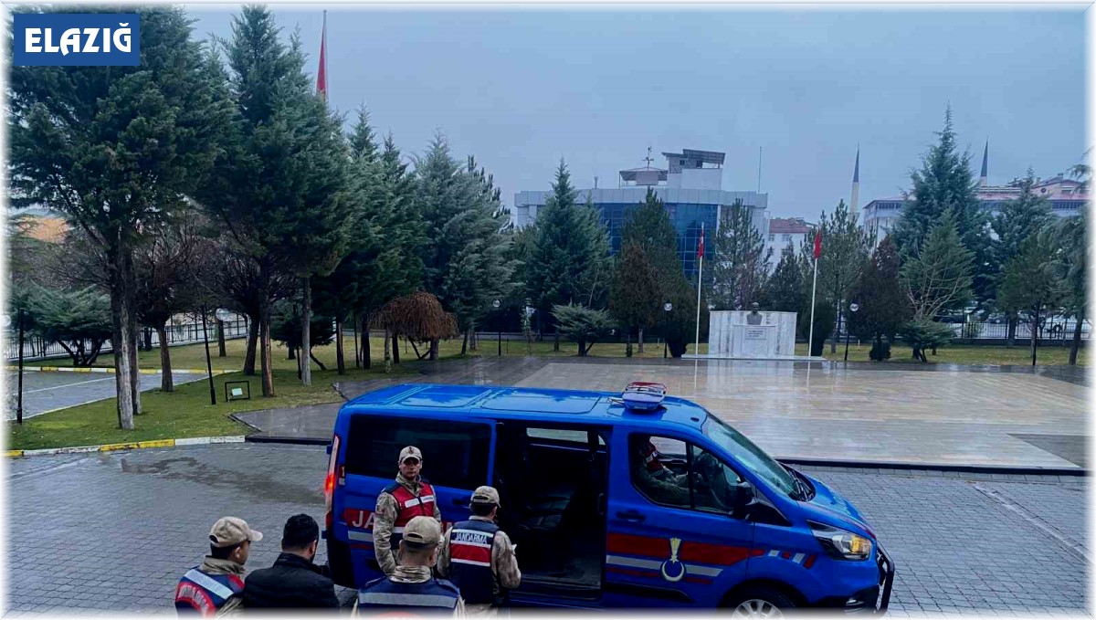 Elazığ'da 9 yıl kesinleşmiş hapis cezası bulunan zanlı yakalandı