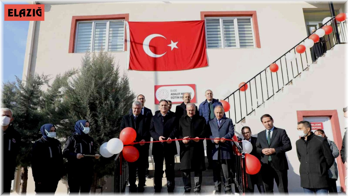 Elazığ'da Adalet Mesleki Eğitim Merkezi açıldı