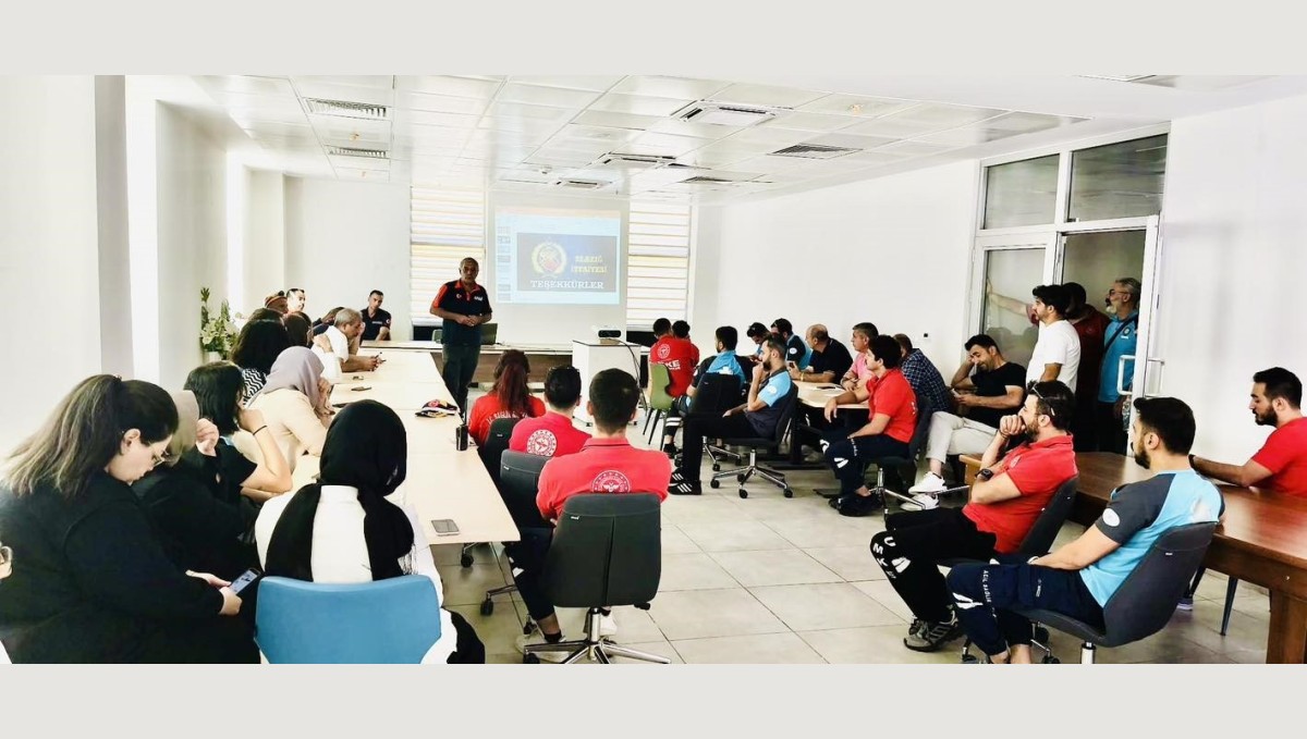 Elazığ'da Afet Farkındalık Eğitimi ve Tatbikatı