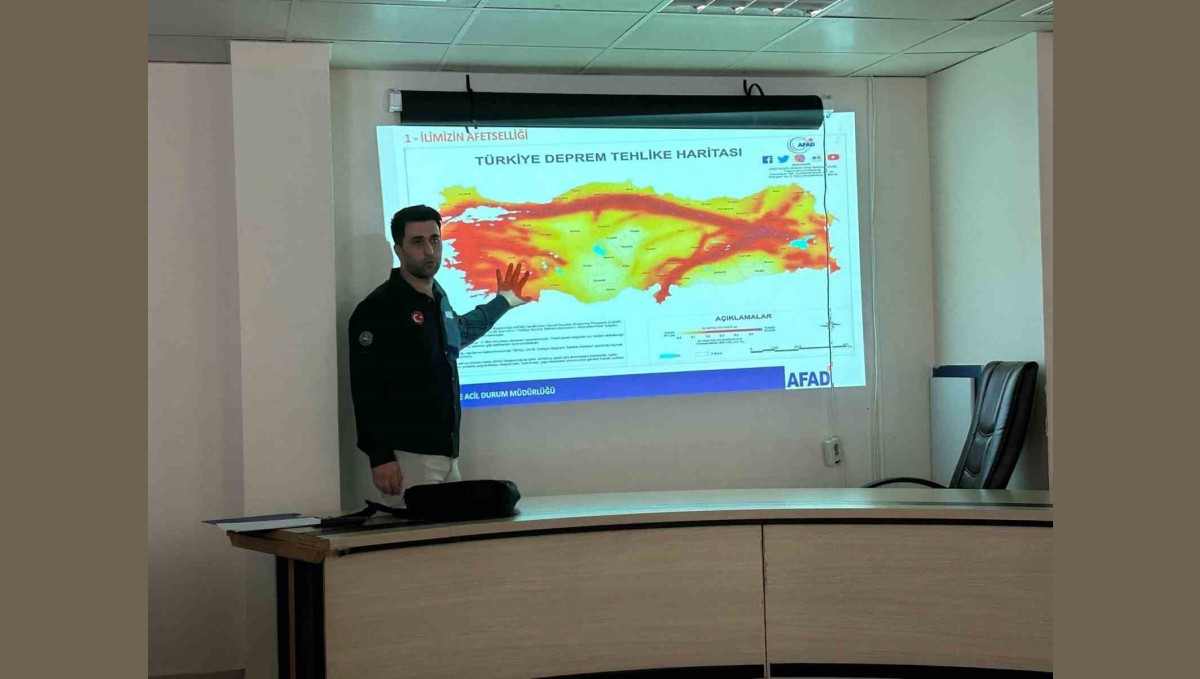 Elazığ'da afet teknik eğitimleri başladı