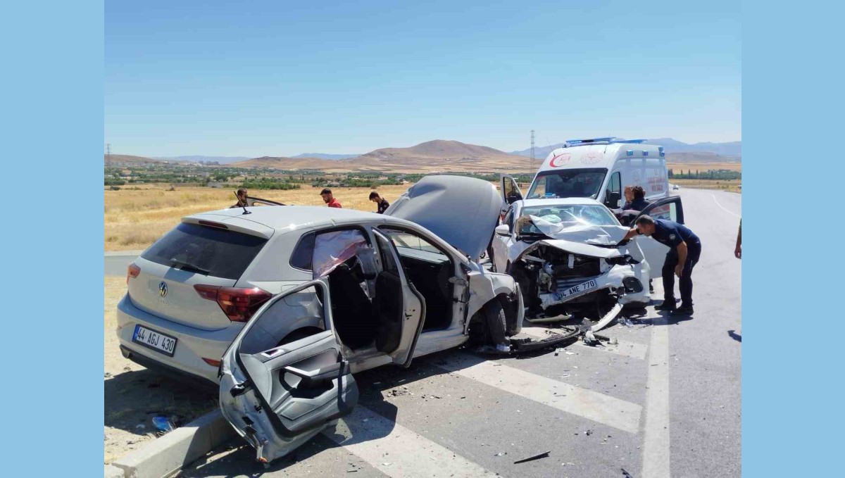 Elazığ'da ağustos ayında 329 kaza meydana geldi