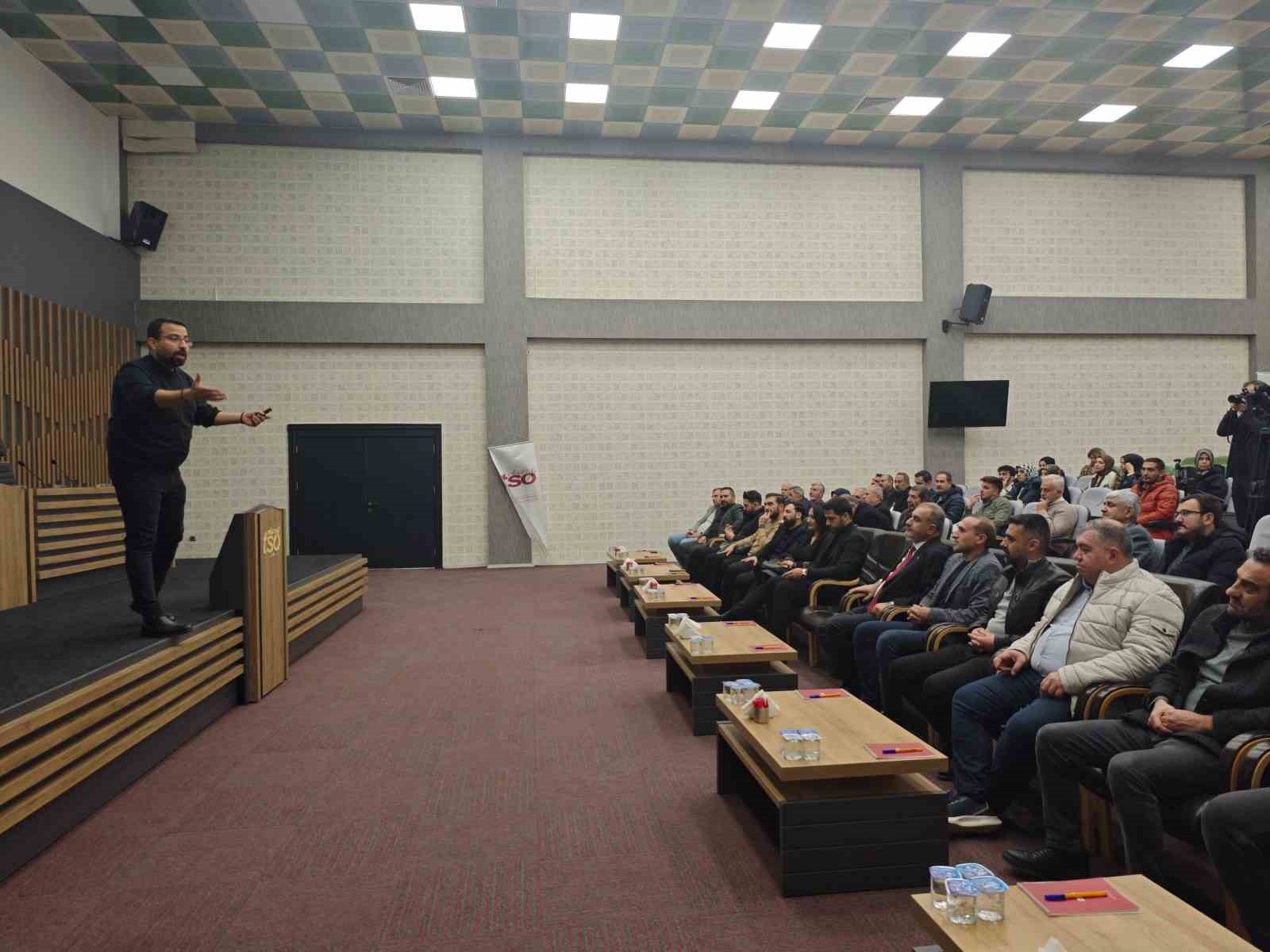 Elazığ'da 'Aile Şirketlerinde Kurumsallaşma' Konferansı