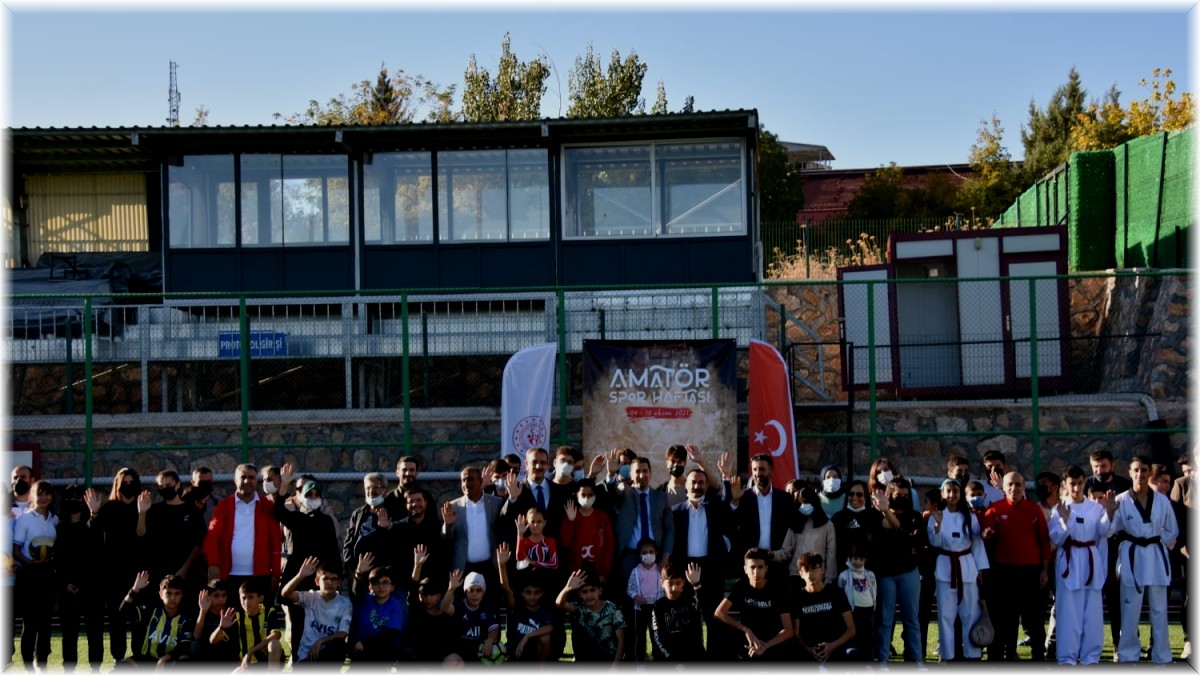 Elazığ'da Amatör Spor Haftası etkinlikleri başladı