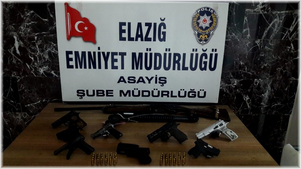 Elazığ'da aranan 94 şüpheli yakalandı, 19'u tutuklandı