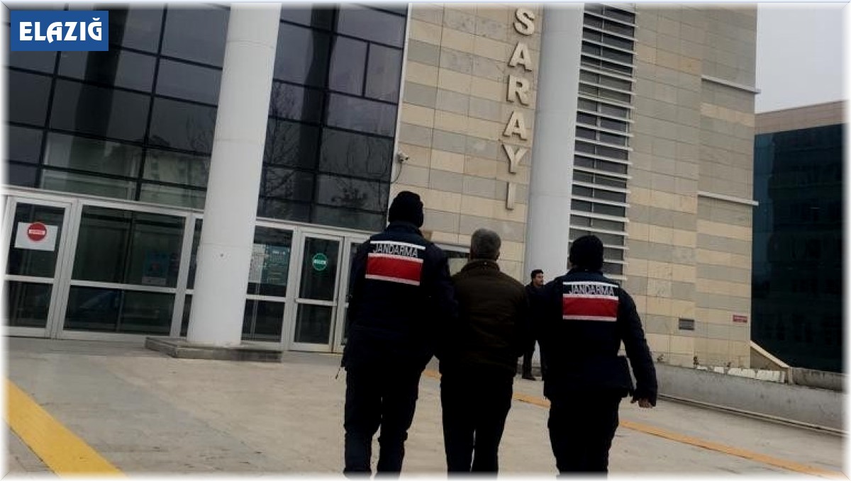 Elazığ'da aranan şüpheli yakalandı