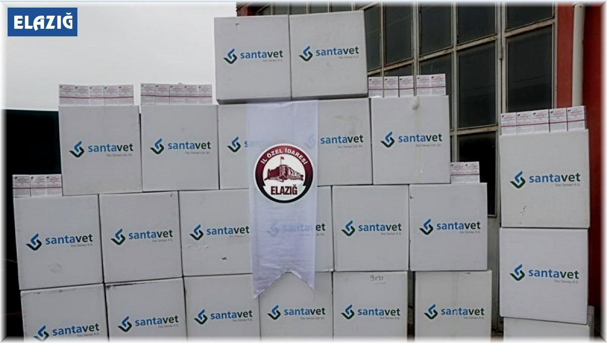 Elazığ'da arıcılara ilaç desteği sağlandı