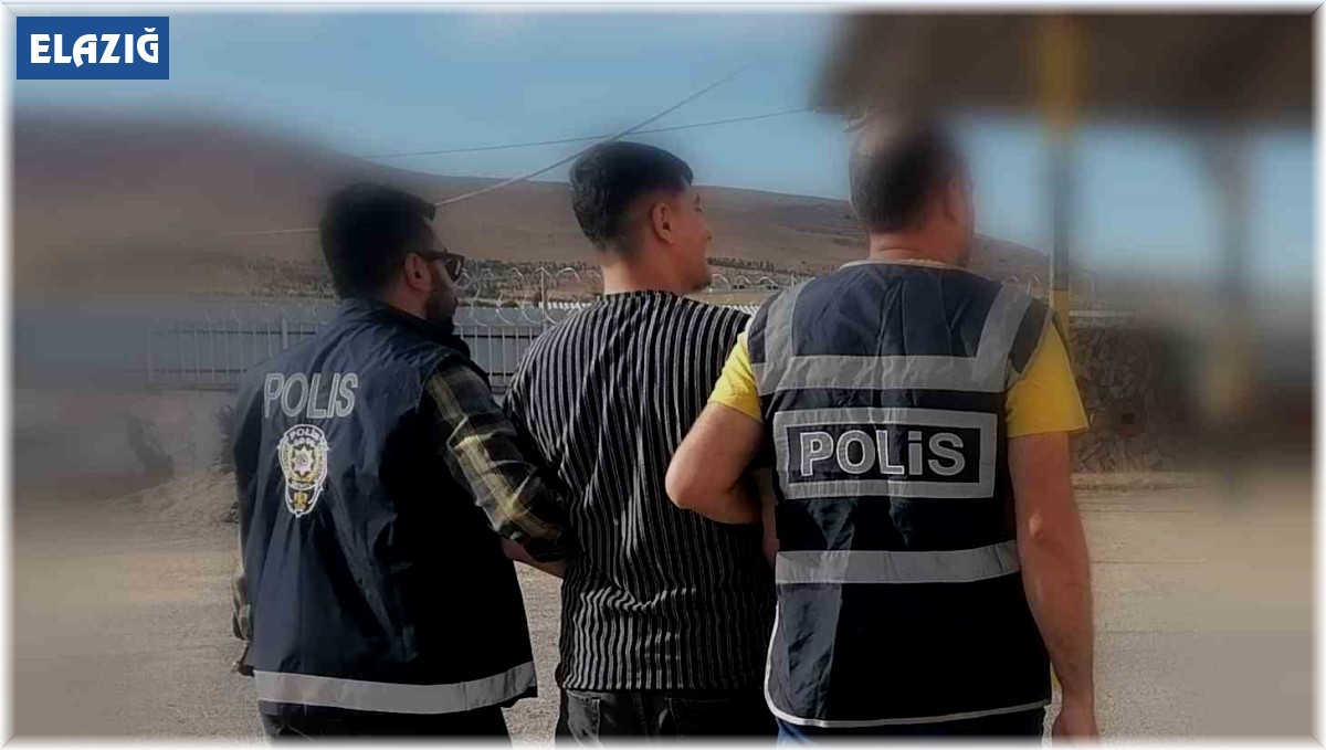 Elazığ'da asayiş uygulaması: 13 yıl kesinleşmiş hapis cezası bulunan şahıs yakalandı