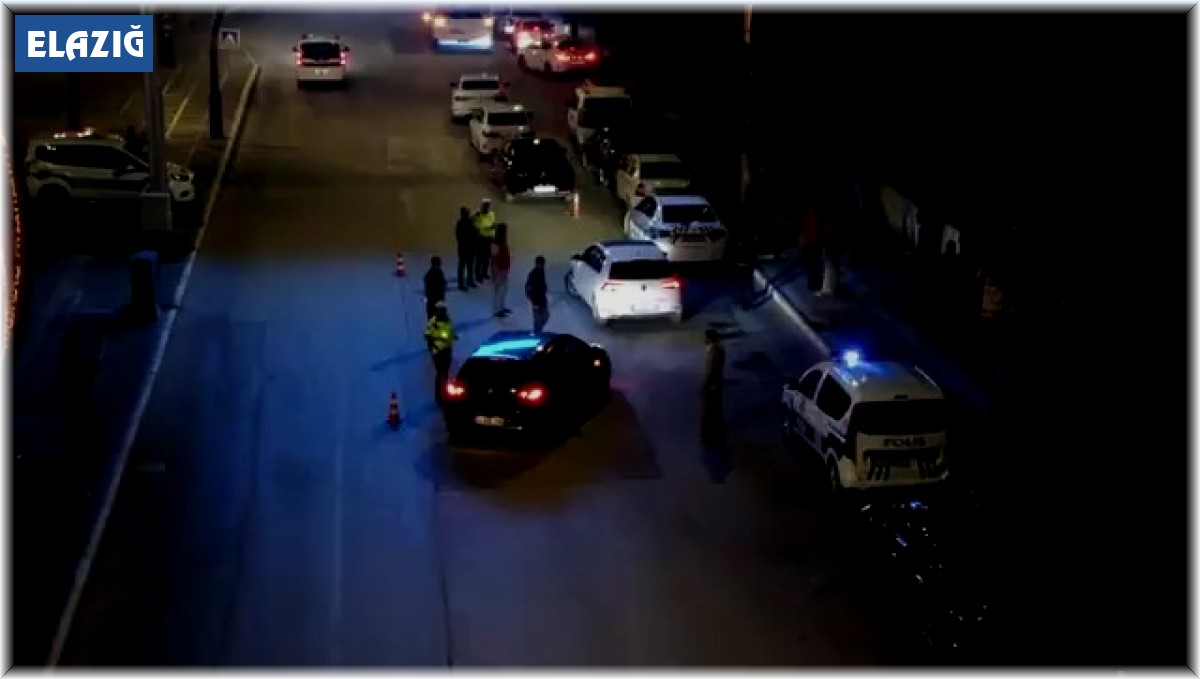 Elazığ'da asayiş uygulaması