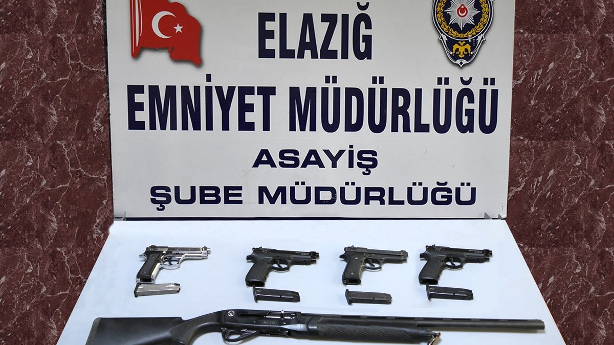 Elazığ'da asayiş uygulamasında yakalanan 16 kişi tutuklandı