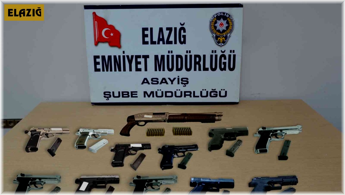 Elazığ'da asayiş ve şok uygulamaları: 110 şüpheli yakalandı