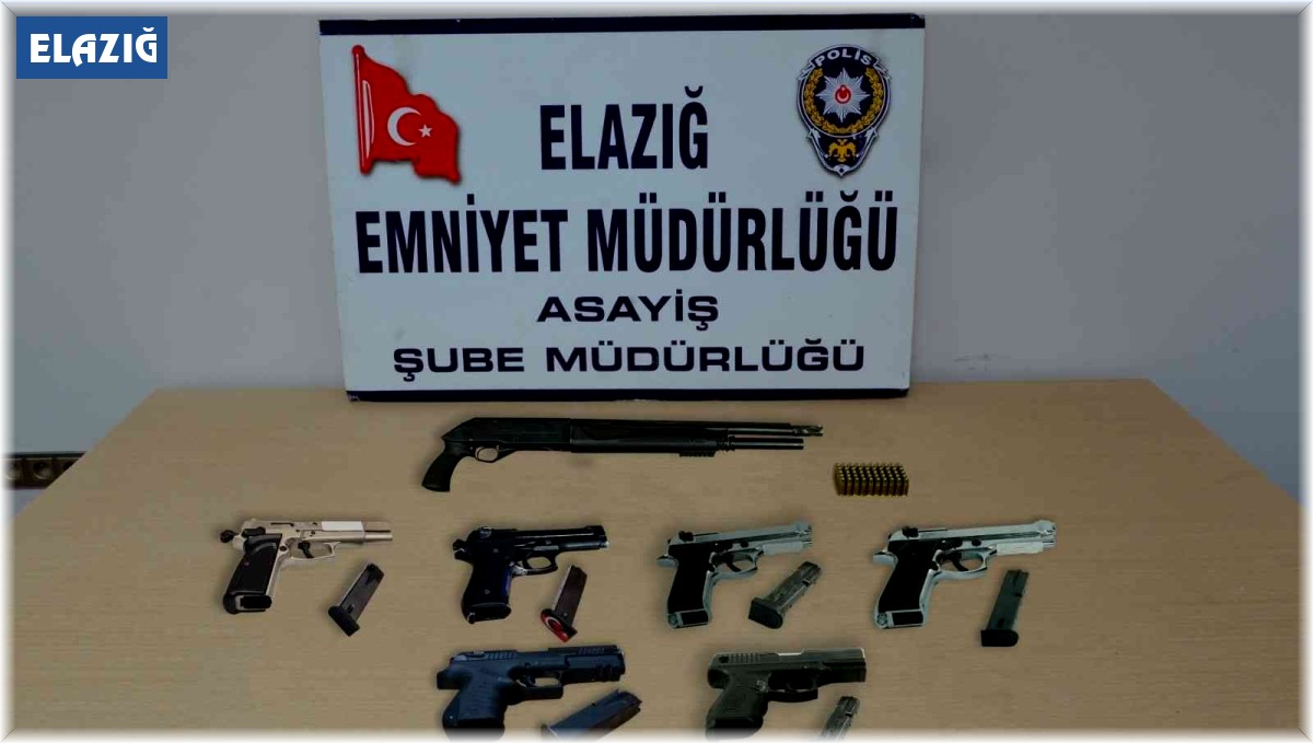 Elazığ'da asayiş ve şok uygulamaları: 156 kişi yakalandı