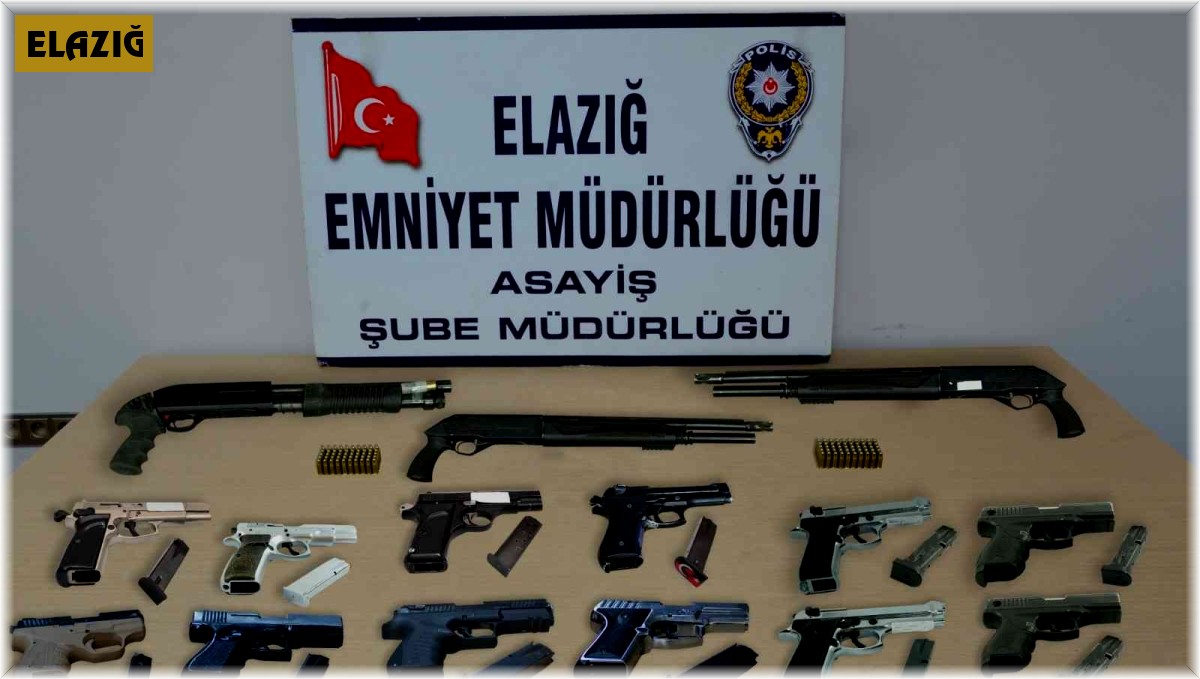 Elazığ'da asayiş ve şok uygulamaları: 162 şüpheli yakalandı