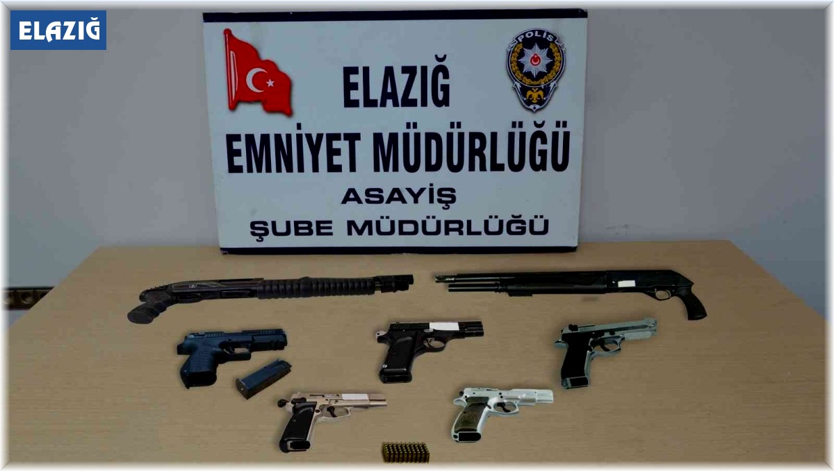 Elazığ'da asayiş ve şok uygulamaları: 19 kişi tutuklandı