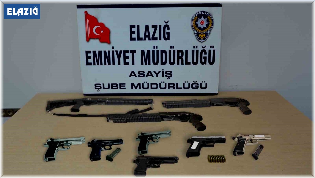 Elazığ'da asayiş ve şok uygulamaları: 22 kişi tutuklandı