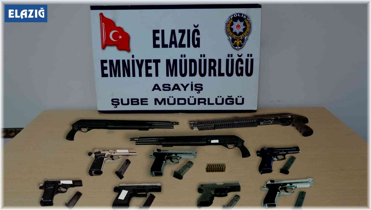 Elazığ'da asayiş ve şok uygulamaları: 28 kişi tutuklandı