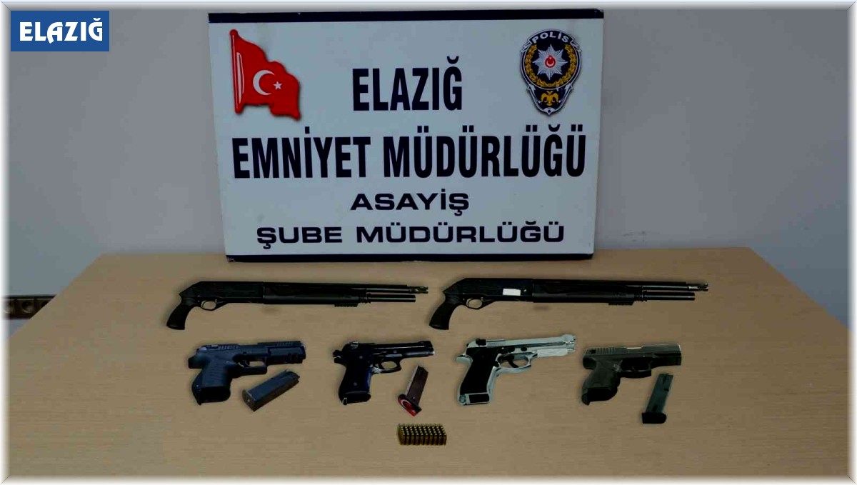 Elazığ'da asayiş ve şok uygulamaları: 29 tutuklama