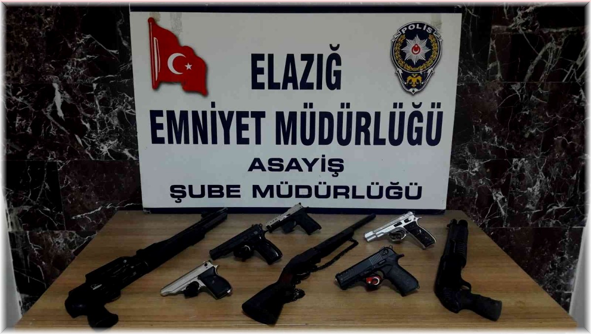 Elazığ'da asayiş ve şok uygulamalarında 103 şüpheli yakalandı