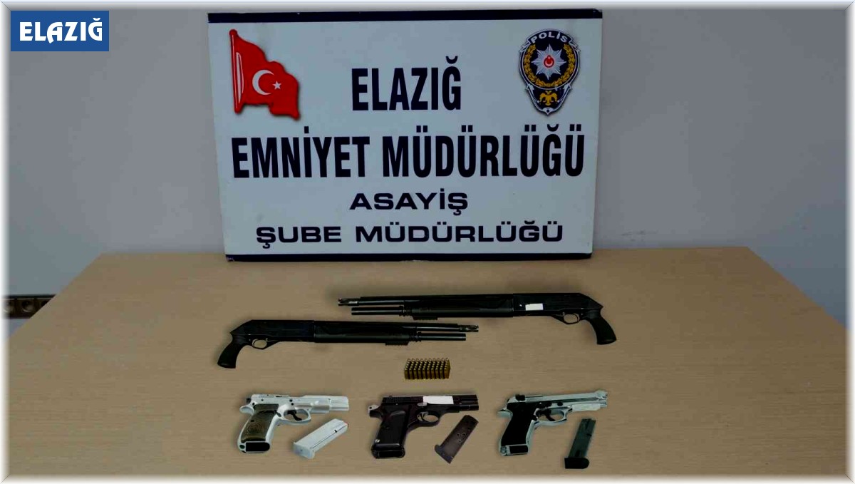 Elazığ'da asayiş ve şok uygulamalarında 107 şüpheli yakalandı