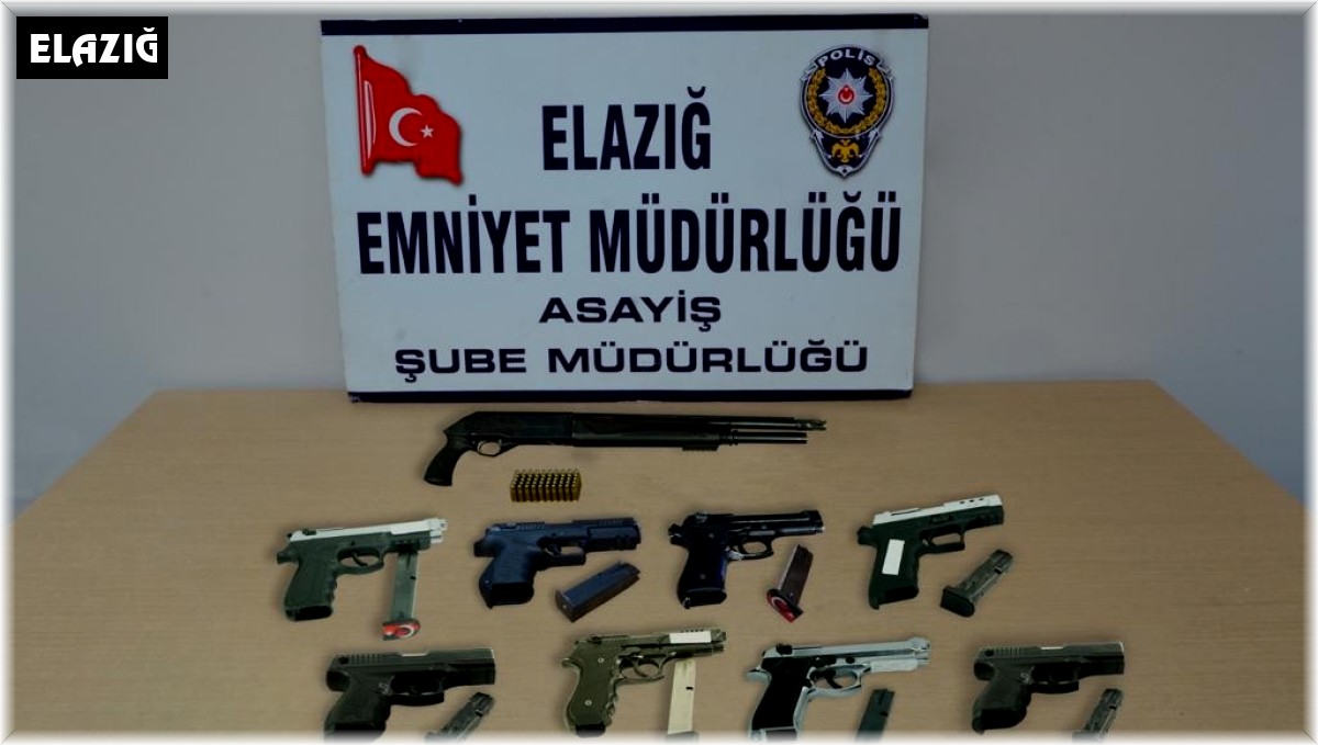 Elazığ'da asayiş ve şok uygulamalarında 114 şüpheli yakalandı