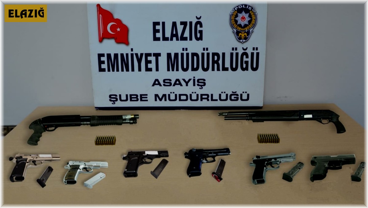 Elazığ'da asayiş ve şok uygulamalarında 126 kişi yakalandı
