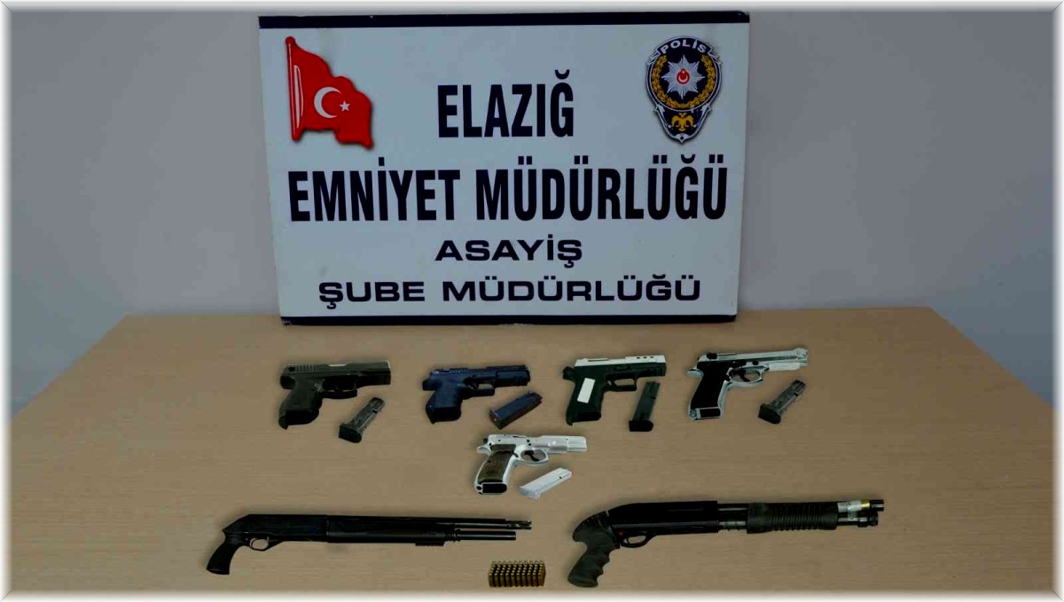 Elazığ'da asayiş ve şok uygulamalarında 128 şüpheli yakalandı