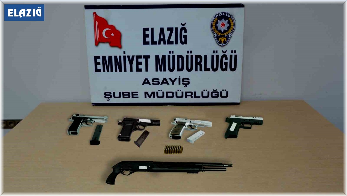 Elazığ'da asayiş ve şok uygulaması: 21 kişi tutuklandı