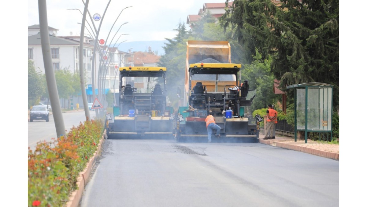 Elazığ'da asfaltlama seferberliği