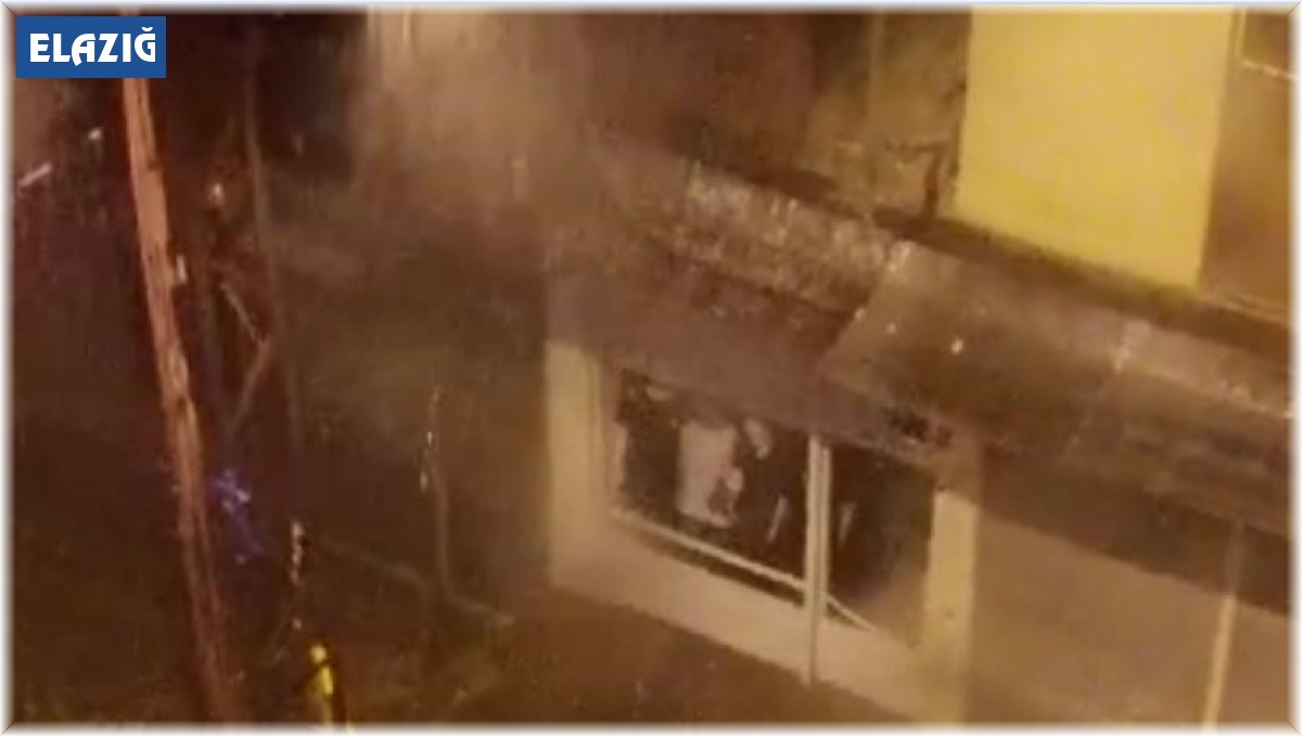 Elazığ'da aşırı yağış sele neden oldu