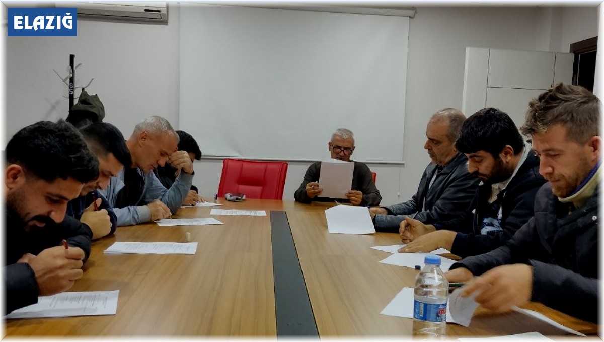 Elazığ'da av kılavuzu adaylarına yönelik sınav gerçekleştirildi